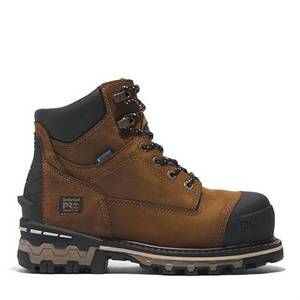 NEW TIMBERLAND women's boondock waterproof work boot in brown
